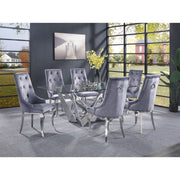 Mesa de comedor rectangular Dekel de 79 "de largo