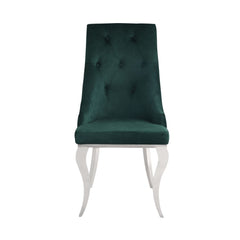 Silla auxiliar tapizada Dekel de 42" de alto (juego de 2)