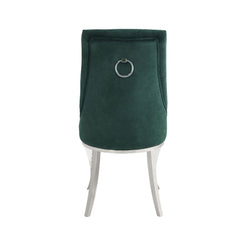Silla auxiliar tapizada Dekel de 42" de alto (juego de 2)