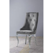 Silla auxiliar tapizada Dekel de 42" de alto (juego de 2)