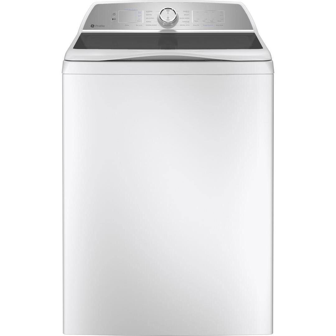  GE Profile 5.0 cu.ft. Top Loading Washer with FlexDispense™ PTW600BSRWS IMAGE 1