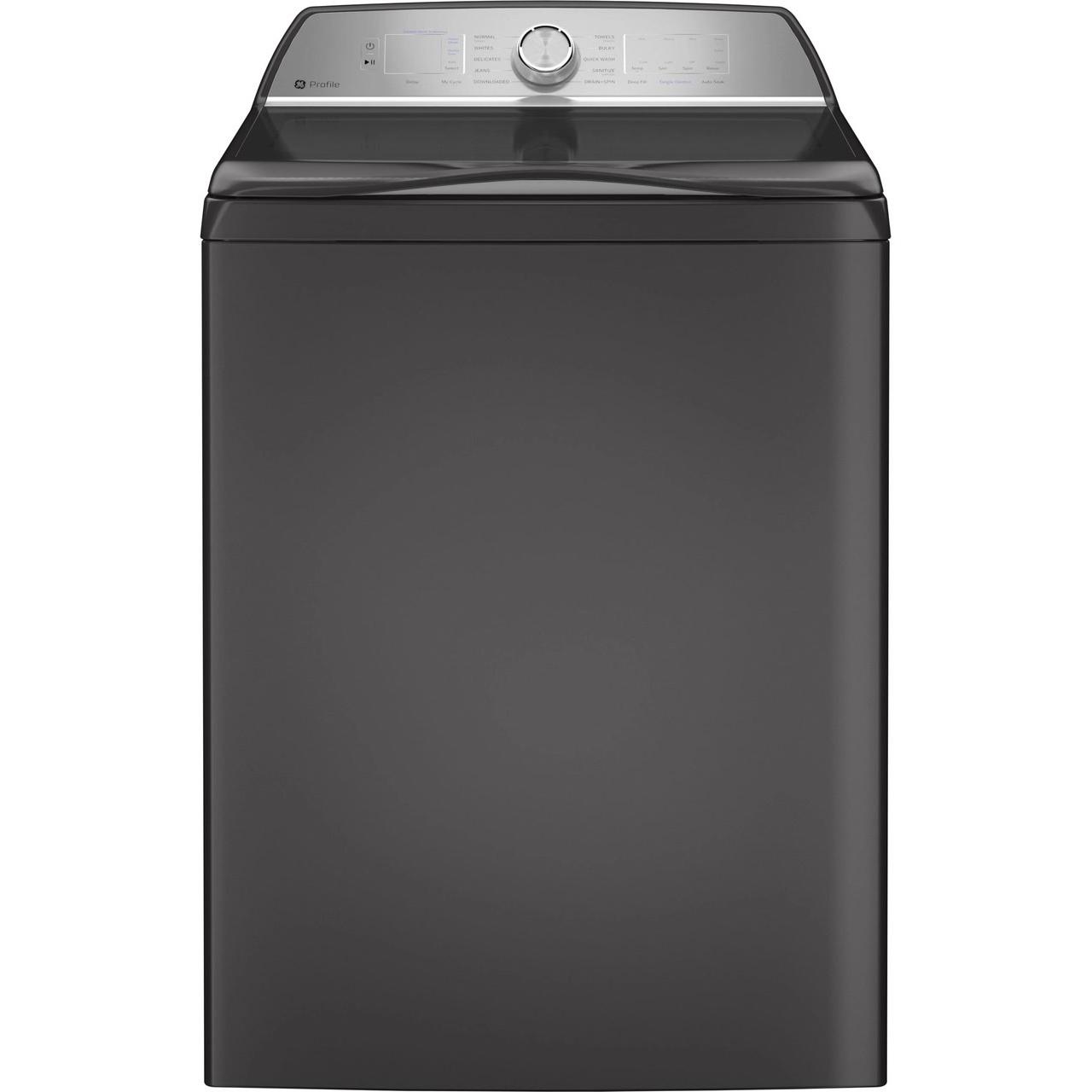  GE Profile 5.0 cu.ft. Top Loading Washer with FlexDispense™ PTW600BPRDG IMAGE 1