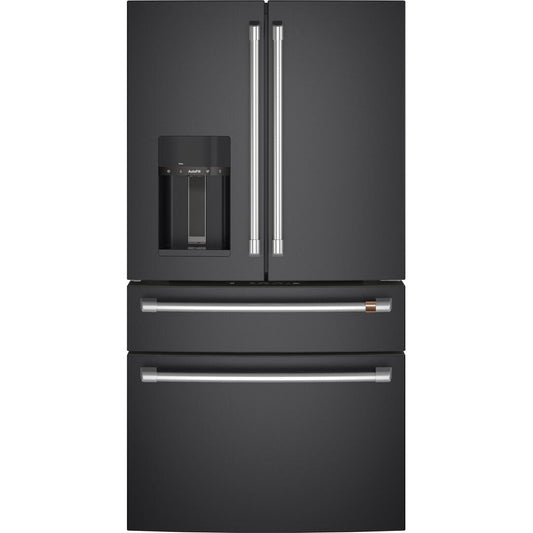  Café 36-inch, 22.3 cu.ft. Counter-Depth French 4-Door Refrigerator with Wi-Fi CXE22DP3PD1 IMAGE 1