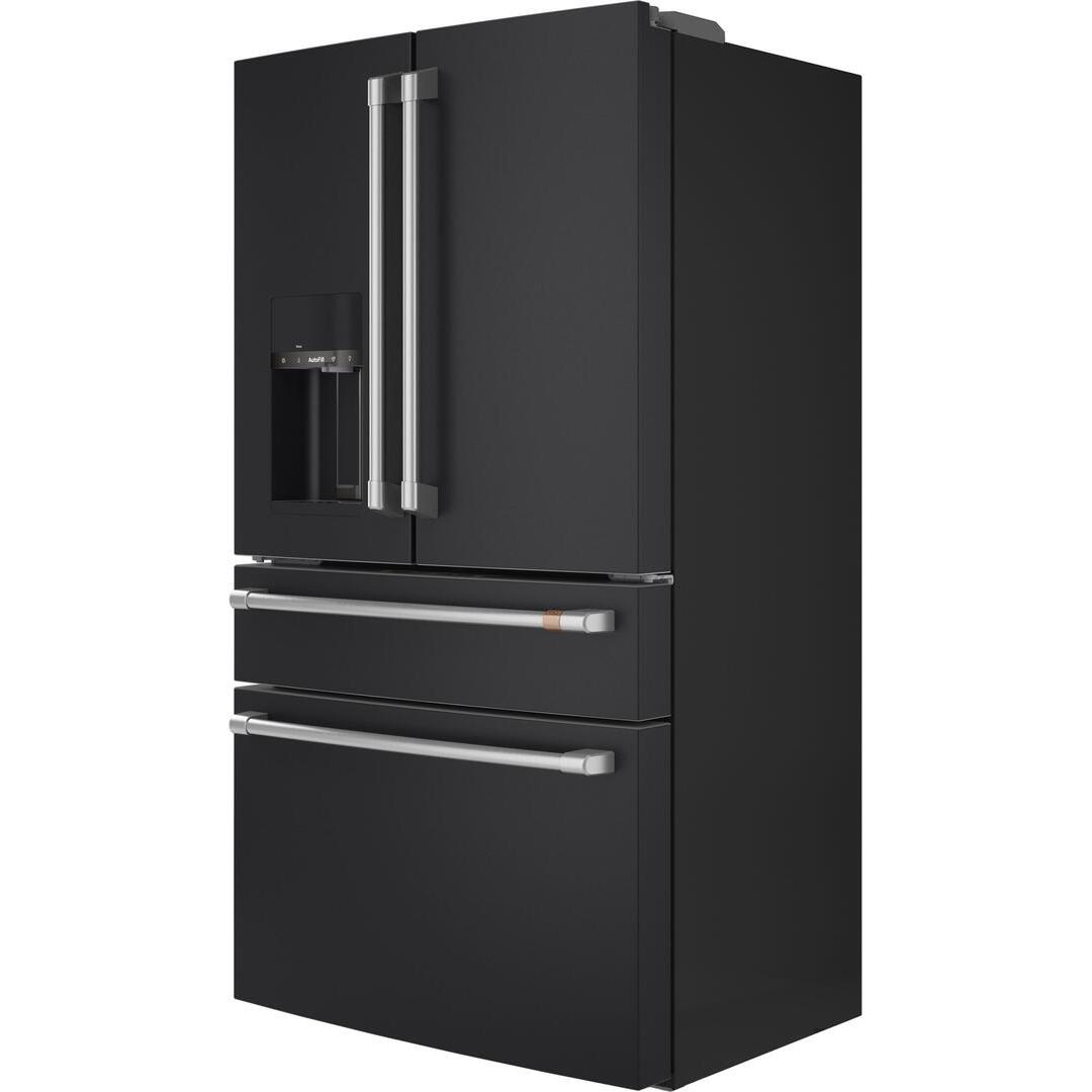  Café 36-inch, 22.3 cu.ft. Counter-Depth French 4-Door Refrigerator with Wi-Fi CXE22DP3PD1 IMAGE 3