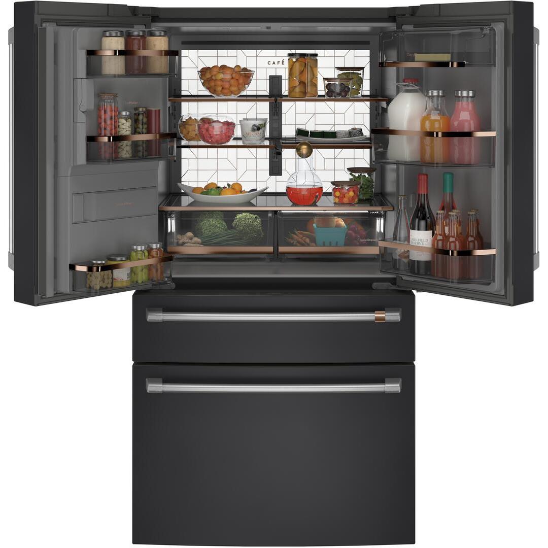  Café 36-inch, 22.3 cu.ft. Counter-Depth French 4-Door Refrigerator with Wi-Fi CXE22DP3PD1 IMAGE 5