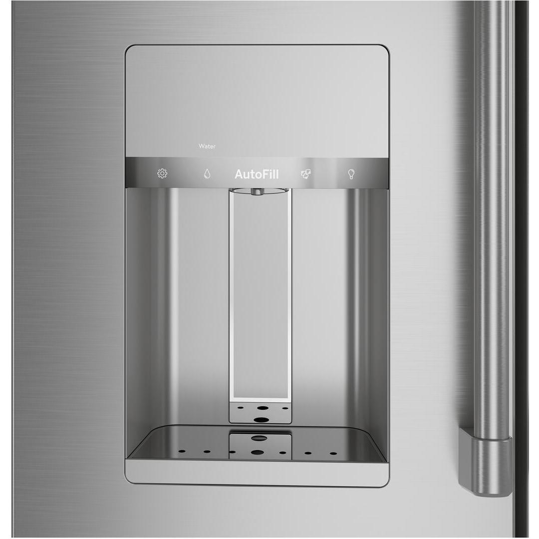  Café 36-inch, 22.3 cu.ft. Counter-Depth French 4-Door Refrigerator with Wi-Fi CXE22DP2PS1 IMAGE 10