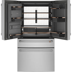  Café 36-inch, 22.3 cu.ft. Counter-Depth French 4-Door Refrigerator with Wi-Fi CXE22DP2PS1 IMAGE 4