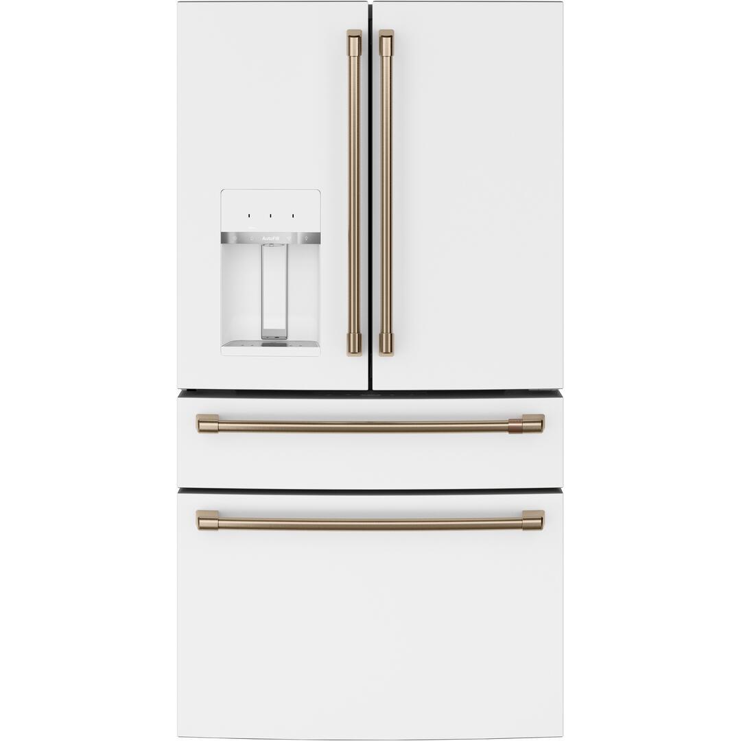  Café 36-inch, 22.3 cu.ft. Counter-Depth French 4-Door Refrigerator with Wi-Fi CXE22DP4PW2 IMAGE 1