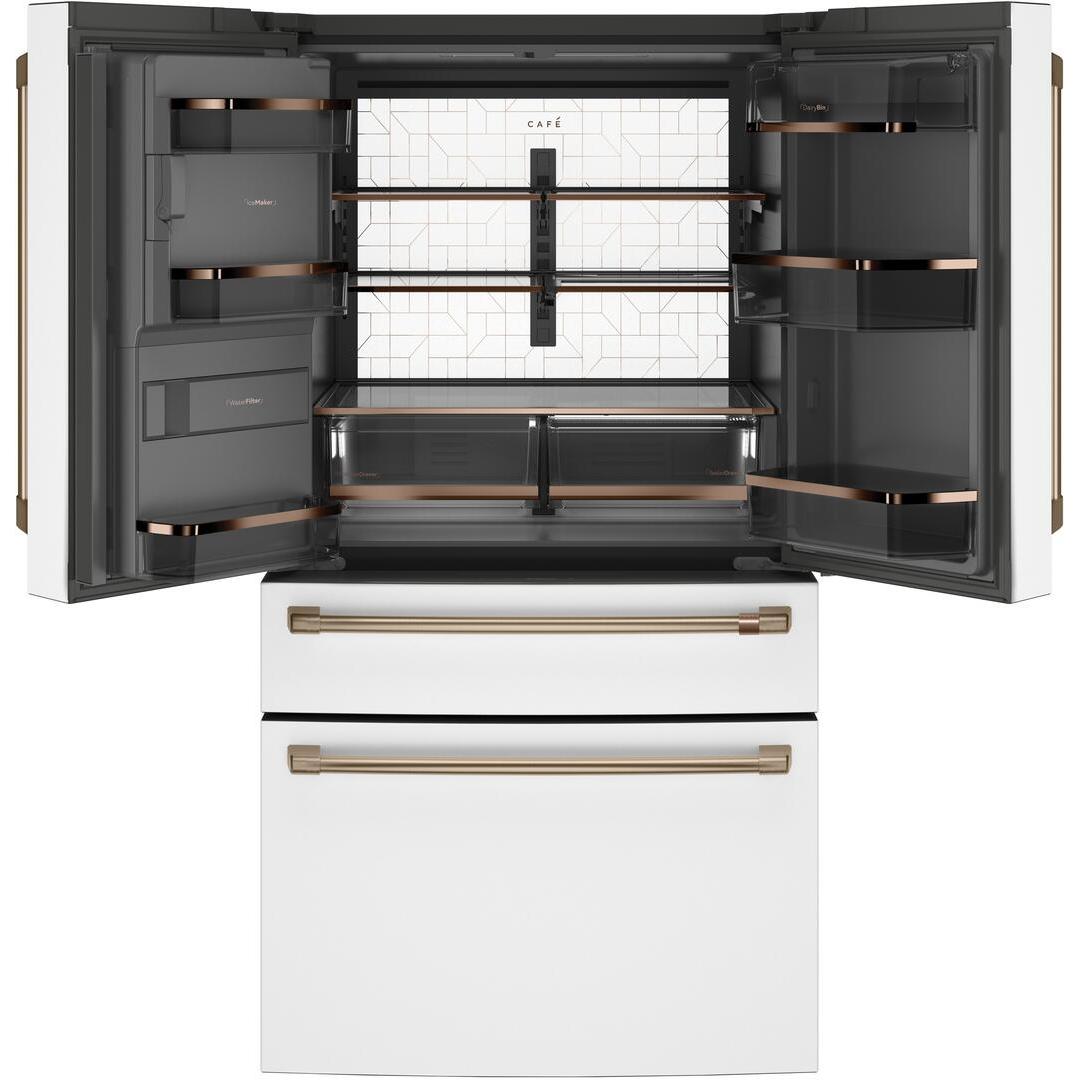  Café 36-inch, 22.3 cu.ft. Counter-Depth French 4-Door Refrigerator with Wi-Fi CXE22DP4PW2 IMAGE 4