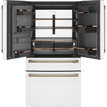  Café 36-inch, 22.3 cu.ft. Counter-Depth French 4-Door Refrigerator with Wi-Fi CXE22DP4PW2 IMAGE 4