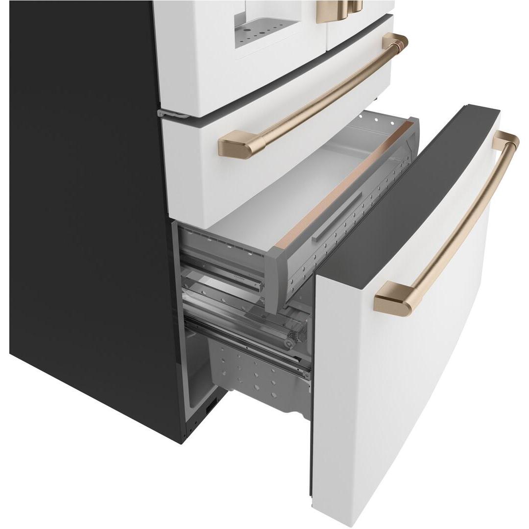  Café 36-inch, 22.3 cu.ft. Counter-Depth French 4-Door Refrigerator with Wi-Fi CXE22DP4PW2 IMAGE 7