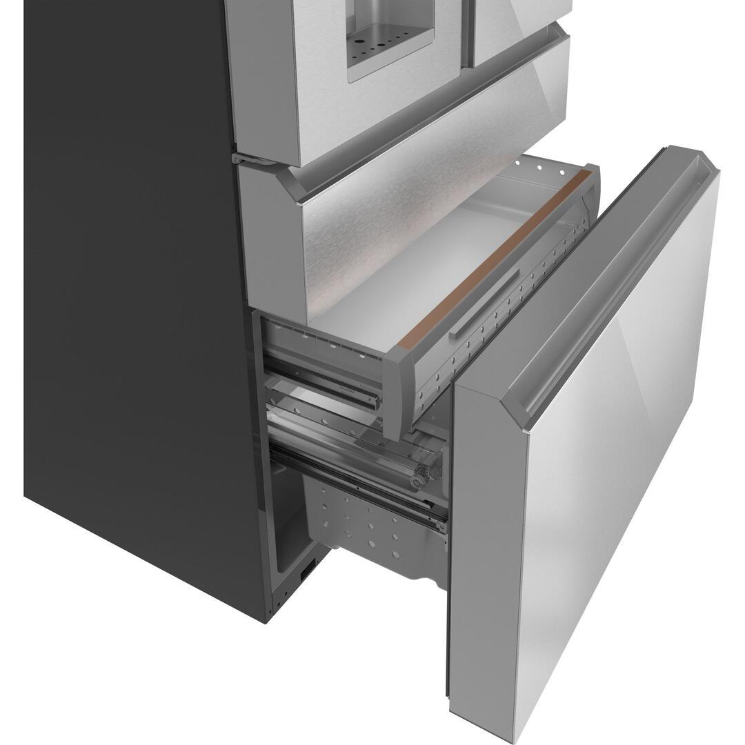  Café 36-inch, 22.3 cu.ft. Counter-Depth French 4-Door Refrigerator with Wi-Fi CXE22DM5PS5 IMAGE 6