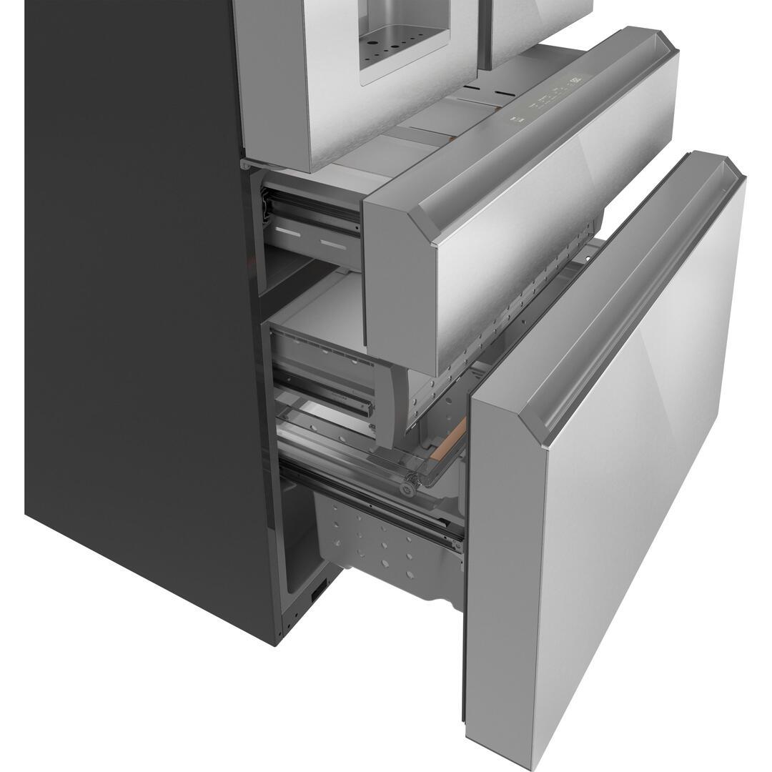  Café 36-inch, 22.3 cu.ft. Counter-Depth French 4-Door Refrigerator with Wi-Fi CXE22DM5PS5 IMAGE 8