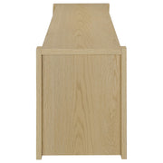Laurelton 78-inch 4-door TV Stand Media Console Light Oak
