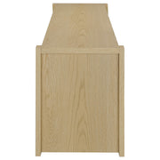 Laurelton 78-inch 4-door TV Stand Media Console Light Oak