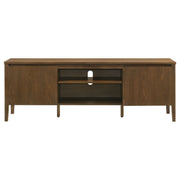 Thori 63-inch 2-door TV Stand Media Console Dark Brown