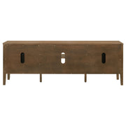 Thori 63-inch 2-door TV Stand Media Console Dark Brown