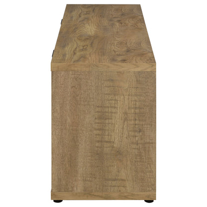 Centro de entretenimiento con TV Tabby de 60 pulgadas Mango