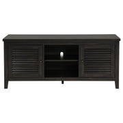 Consola para TV Concord de 2 puertas y 60 pulgadas en color Java envejecido