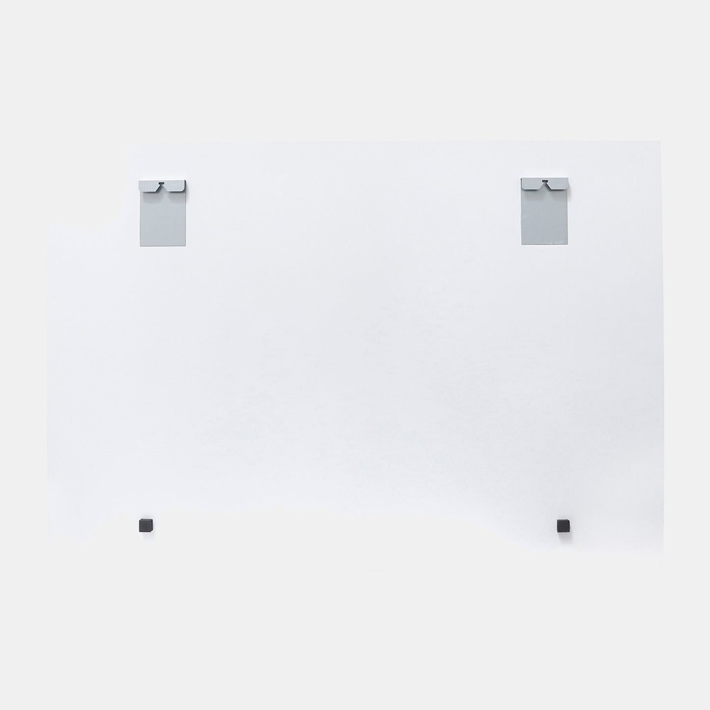 Arte abstracto de vidrio templado metálico