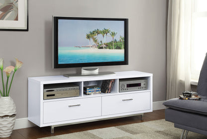 Casey 2-drawer Engineered Wood 60-inch TV Stand Cappuccino