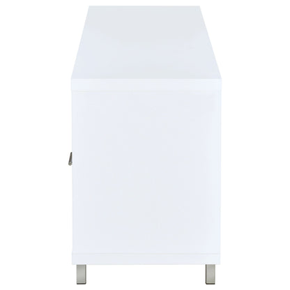 Casey 2-drawer Engineered Wood 60-inch TV Stand Cappuccino