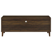 Mueble para TV Sedona de 2 puertas de madera de ingeniería de 60 pulgadas en pino oscuro