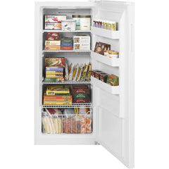  GE 14.2 cu.ft. Freestanding Upright Freezer FUF14QRRWW IMAGE 3