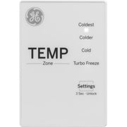  GE 14.2 cu.ft. Freestanding Upright Freezer FUF14QRRWW IMAGE 6