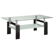 Dyer Rectangular Coffee and End Table Set Black