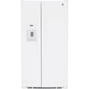 GE 36-inch 25.3 cu.ft. Freestanding Side-by-Side Refrigerator with LED Lighting GSE25GGPWW IMAGE 1
