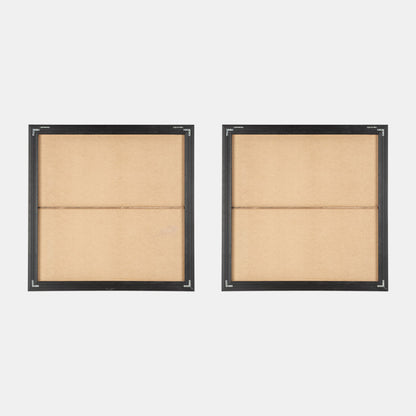 95x47, S/2 Pintado a mano a juego con veta negra, dorado