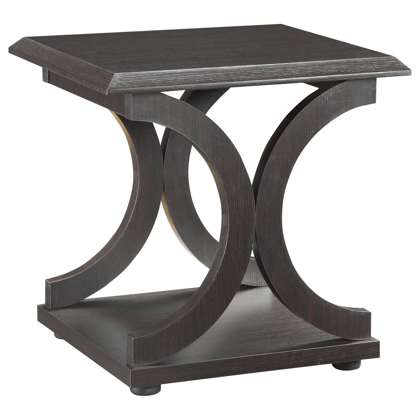 Shelly Coffee and End Table Set Cappuccino