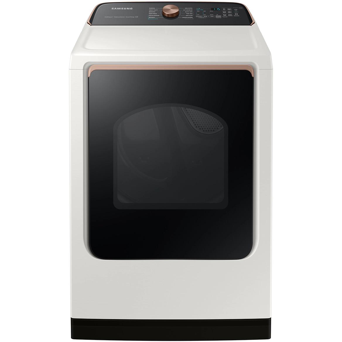  Samsung 7.4 cu.ft. Electric Dryer with Steam Sanitize+ DVE55A7300E/A3 IMAGE 1