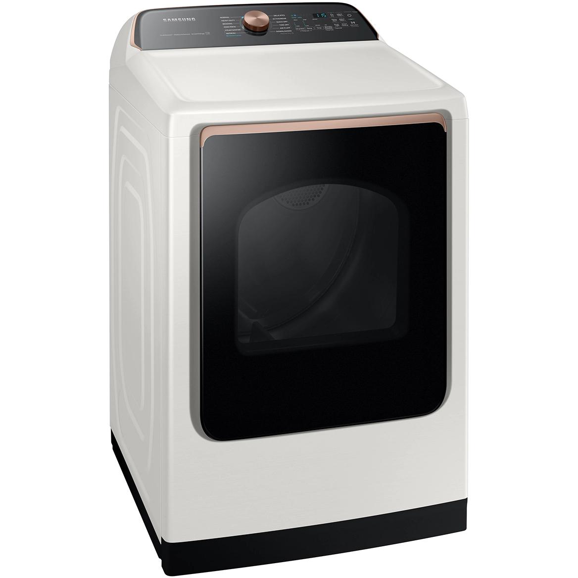  Samsung 7.4 cu.ft. Electric Dryer with Steam Sanitize+ DVE55A7300E/A3 IMAGE 2
