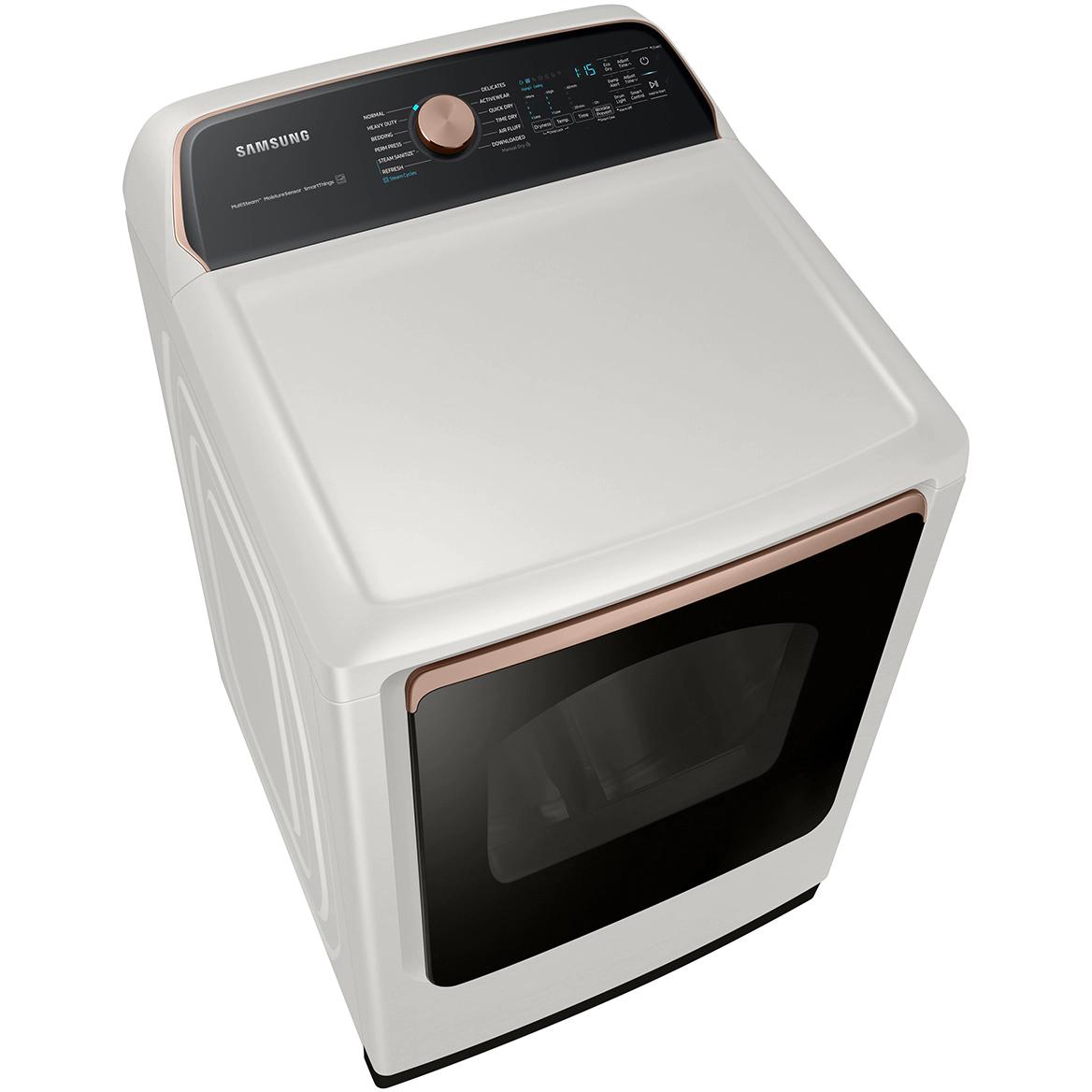  Samsung 7.4 cu.ft. Electric Dryer with Steam Sanitize+ DVE55A7300E/A3 IMAGE 4
