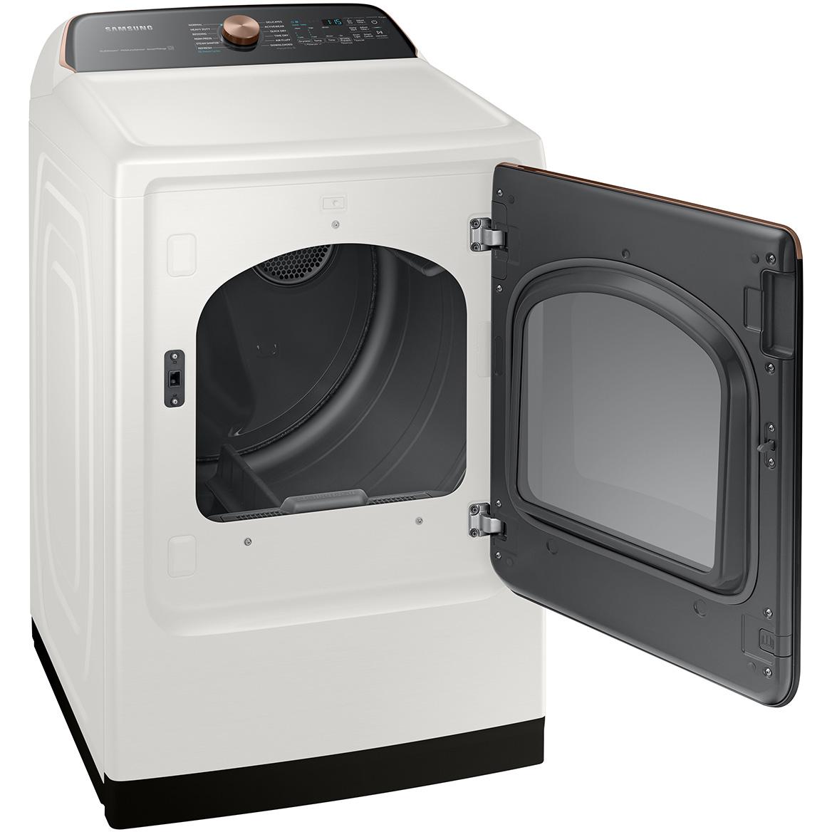  Samsung 7.4 cu.ft. Electric Dryer with Steam Sanitize+ DVE55A7300E/A3 IMAGE 5