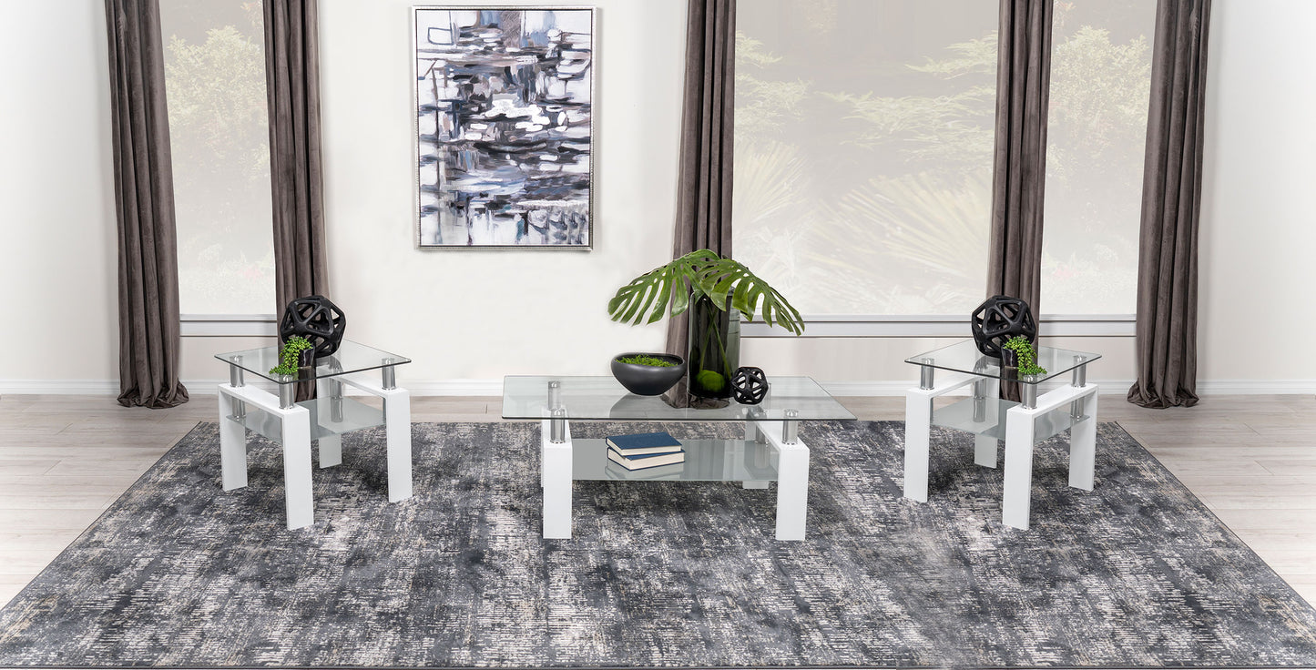 Dyer Rectangular Coffee and End Table Set