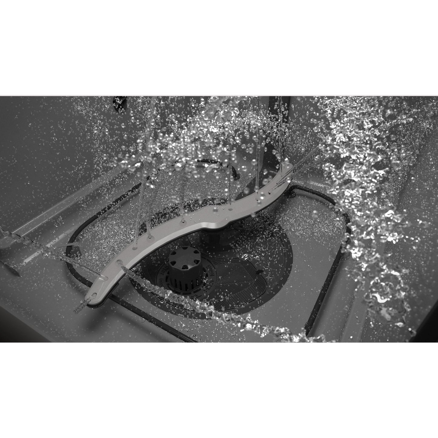  Hotpoint 24-inch Built-in Dishwasher with Water Filtration System HDF330PGRWW IMAGE 5