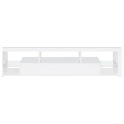 Jude 71-inch TV Entertainment Center White High Gloss