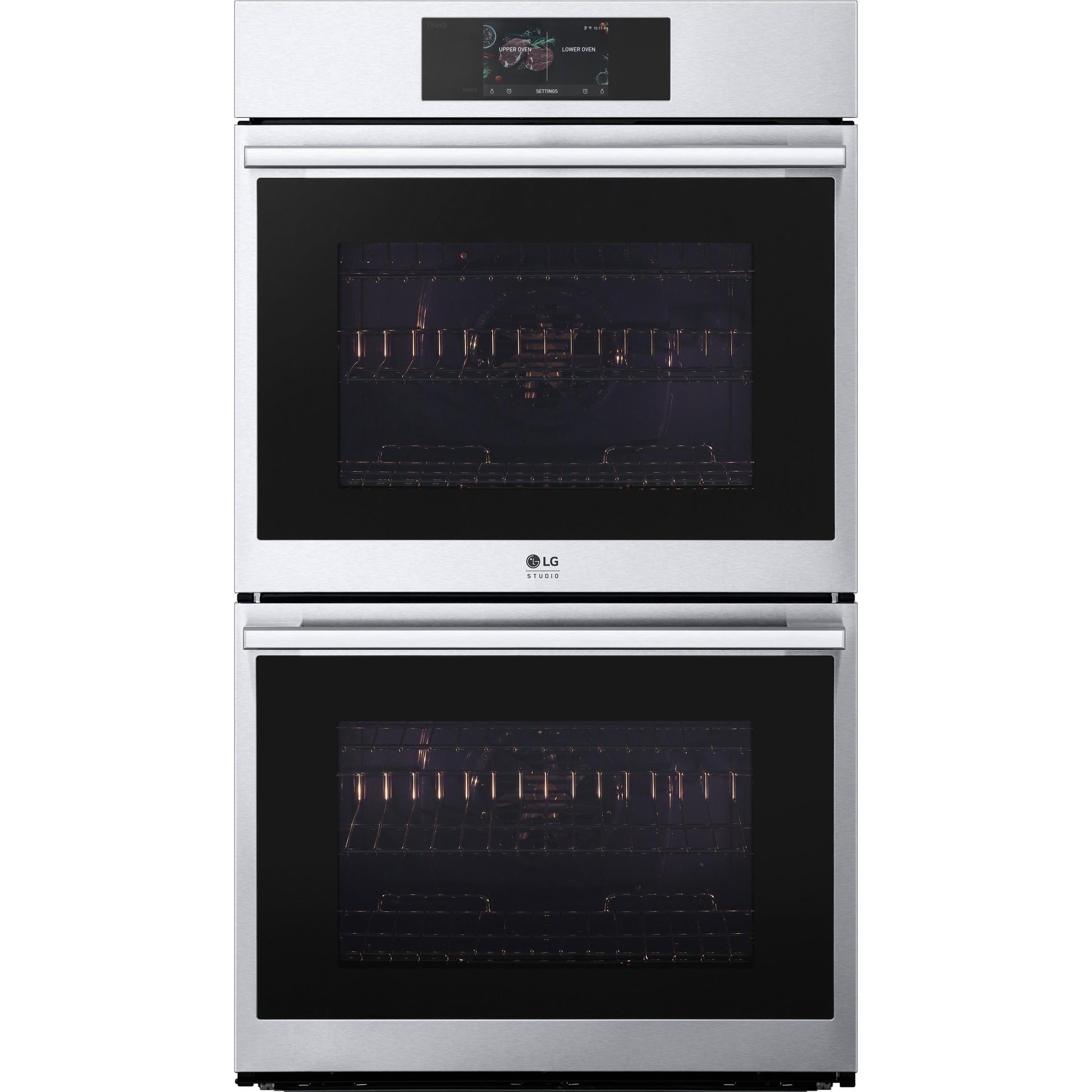  LG STUDIO 30-inch, 9.4 cu.ft. Built-in Double Wall Oven with Convection Technology WDES9428F IMAGE 1