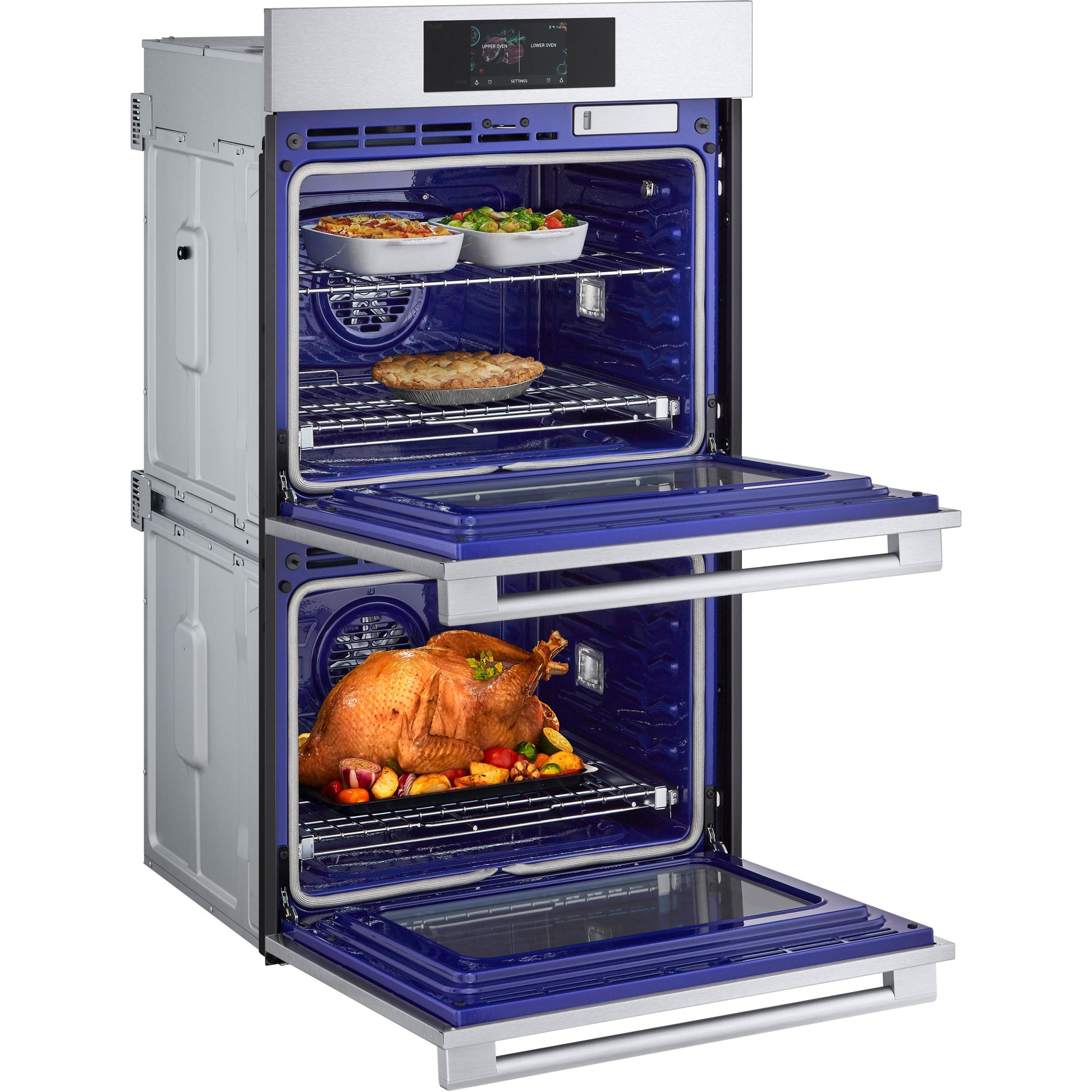  LG STUDIO 30-inch, 9.4 cu.ft. Built-in Double Wall Oven with Convection Technology WDES9428F IMAGE 14