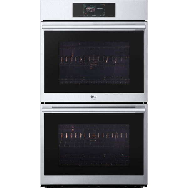LG STUDIO 30-inch, 9.4 cu.ft. Built-in Double Wall Oven with Convection Technology WDES9428F