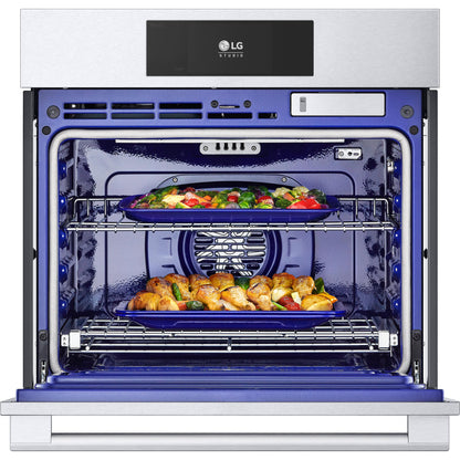  LG STUDIO Studio 30-inch, 4.7 cu.ft. Built-in Single Wall Oven with Convection Technology WSES4728F IMAGE 4