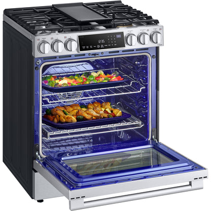  LG STUDIO Studio 30-inch Slide-in Gas Range with Convection Technology LSGS6338F IMAGE 10