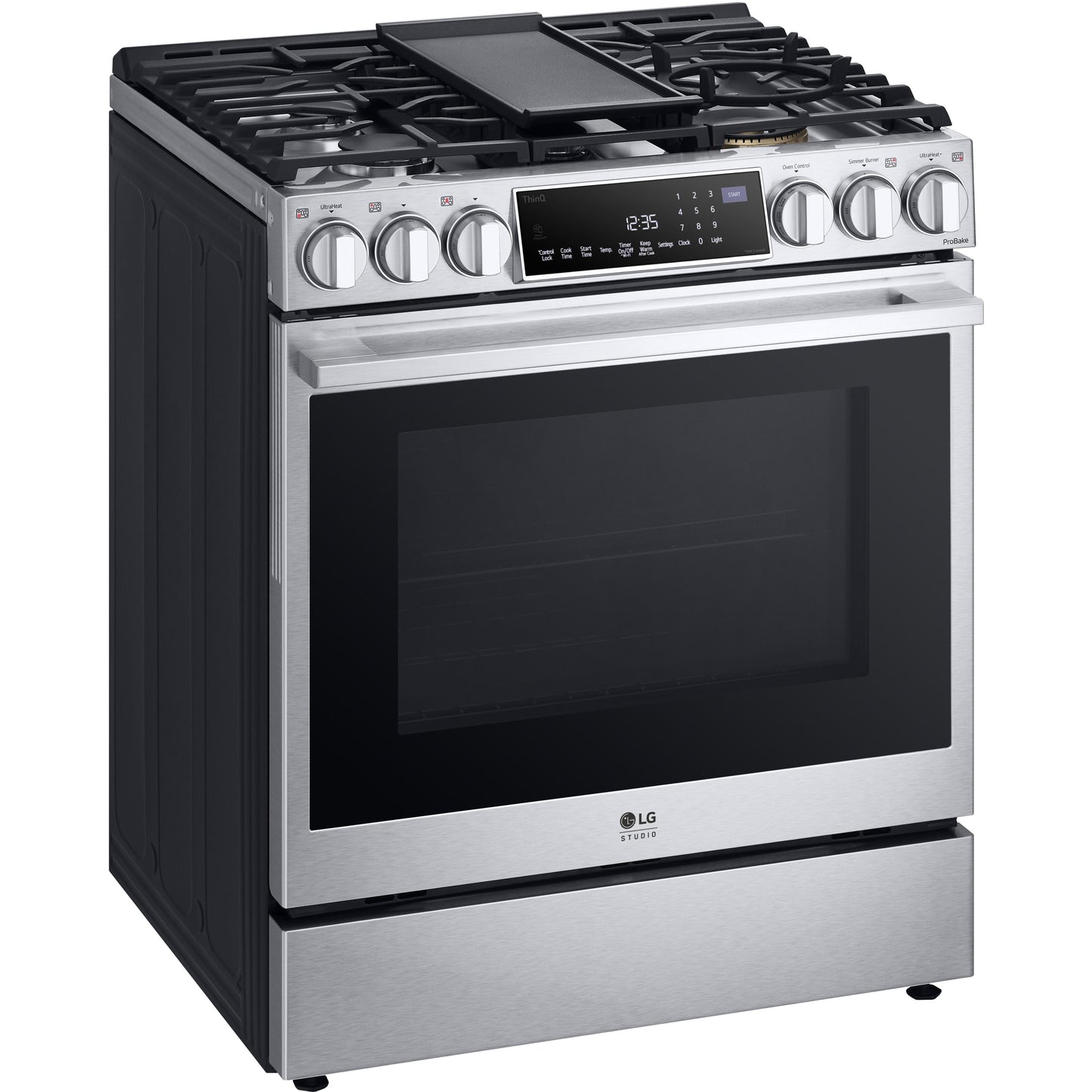  LG STUDIO Studio 30-inch Slide-in Gas Range with Convection Technology LSGS6338F IMAGE 13