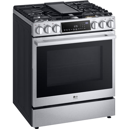  LG STUDIO Studio 30-inch Slide-in Gas Range with Convection Technology LSGS6338F IMAGE 13