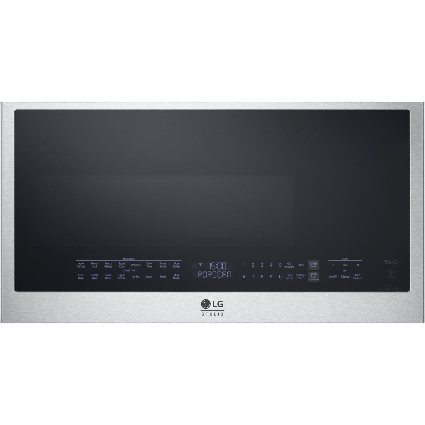  LG STUDIO 30-inch, 1.7 cu. ft. Over-the-Range Microwave Oven with Smart Diagnosis™ MHES1738F IMAGE 1