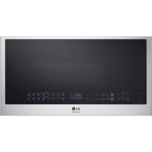  LG STUDIO 30-inch, 1.7 cu. ft. Over-the-Range Microwave Oven with Smart Diagnosis™ MHES1738F IMAGE 1