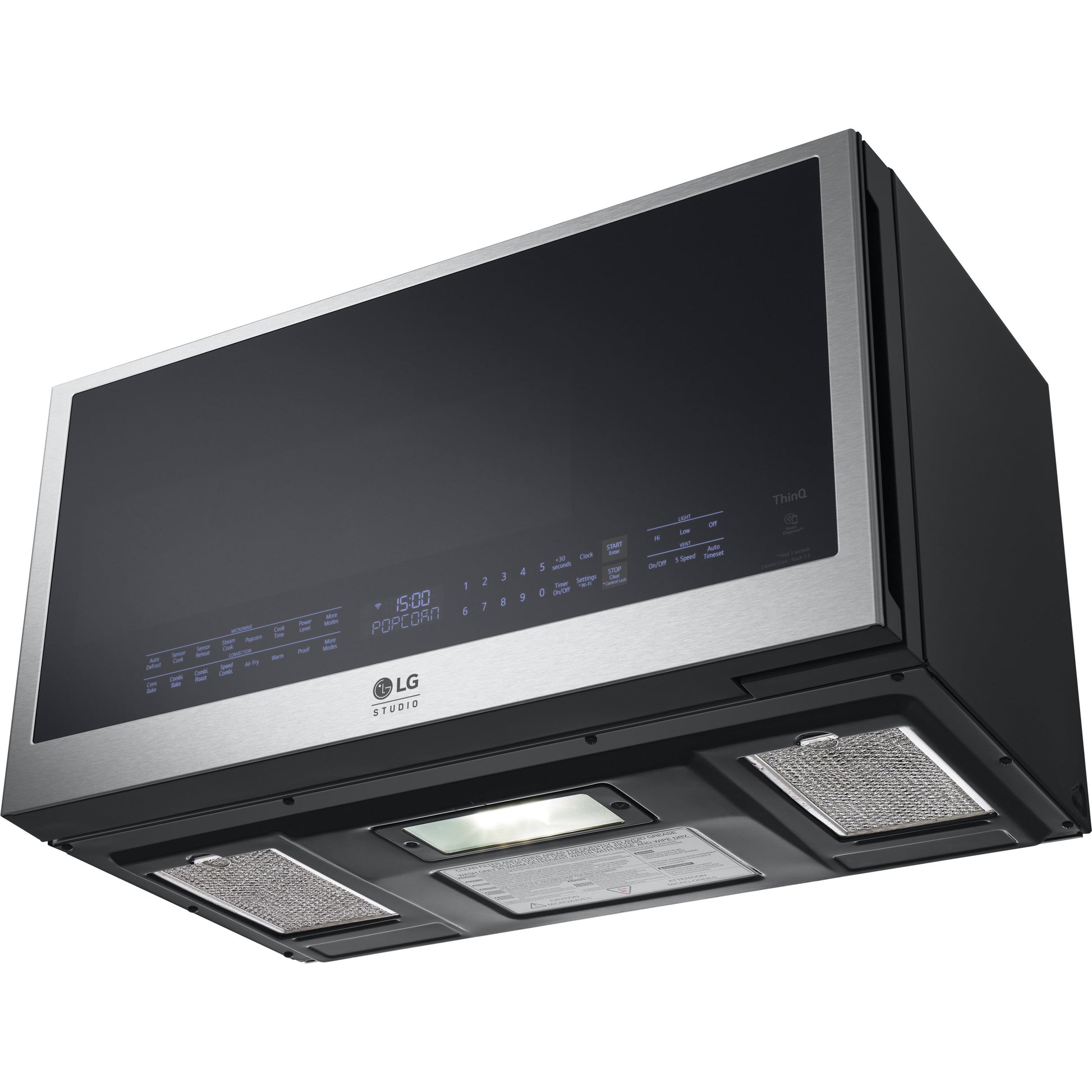  LG STUDIO 30-inch, 1.7 cu. ft. Over-the-Range Microwave Oven with Smart Diagnosis™ MHES1738F IMAGE 6